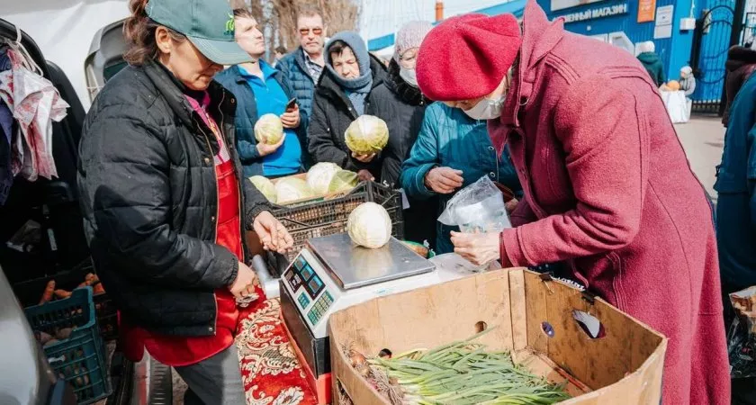 Фото к статье: В Чебоксарах на трех площадках работают ярмарки с дешевыми местными продуктами