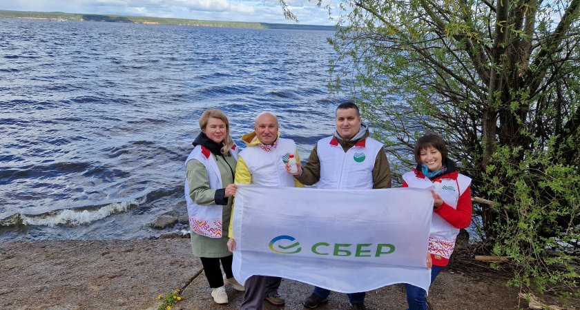 В День Волги Сбер провел серию экологических мероприятий в 15 городах России
