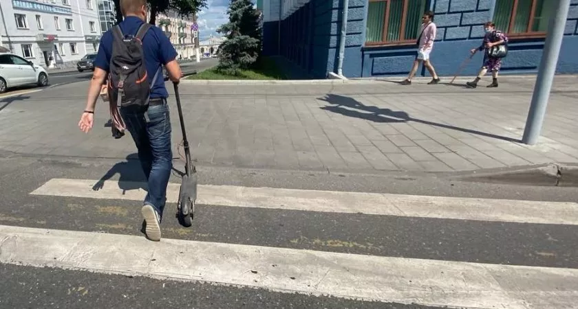 Фото к статье: Жителям ЮЗР в Чебоксарах предложили доехать на работу на самокатах: стоимость и время пути