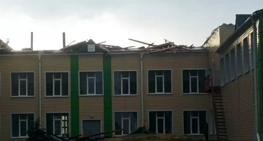 Фото к статье: Когда восстановят семь школ Чувашии, которые пострадали от урагана