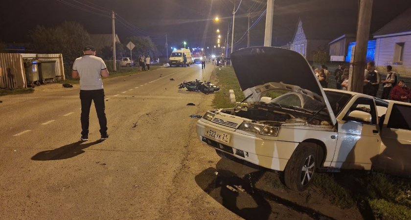 В Комсомольском районе в аварии погиб пассажир мотоцикла, водитель в тяжелом состоянии