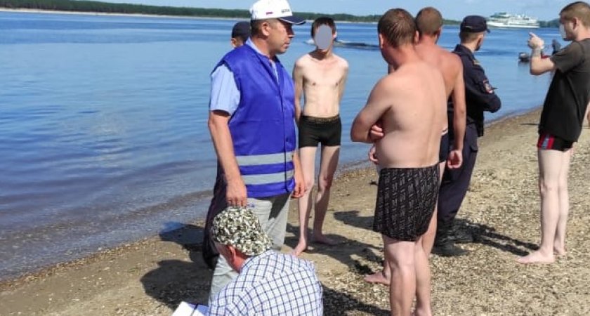 Новочебоксарские спасатели устроили облаву на любителей купаться в запрещенных местах