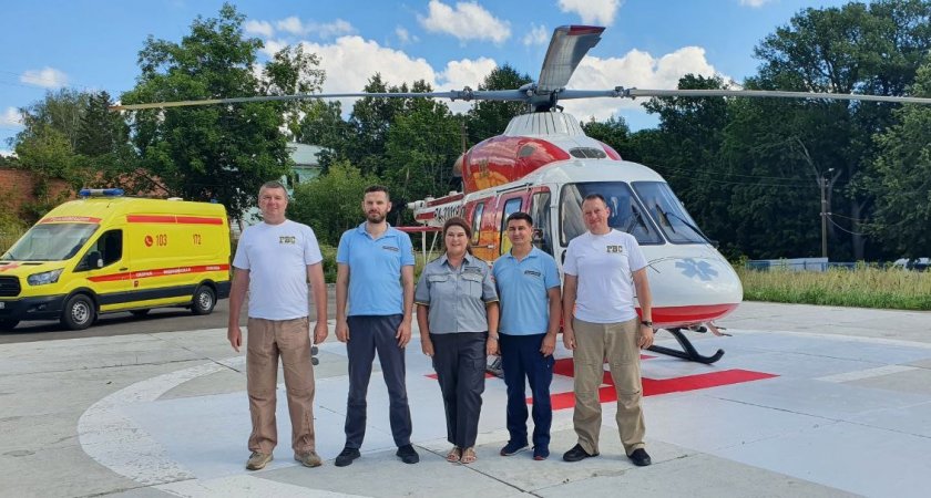 В Чувашии перестал летать вертолет санавиации: последнего пациента увезли с ожогами