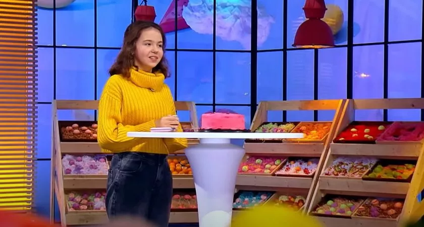 Фото к статье: 13-летняя новочебоксарка в финале шоу “Кондитер. Дети” поборолась за полмиллиона