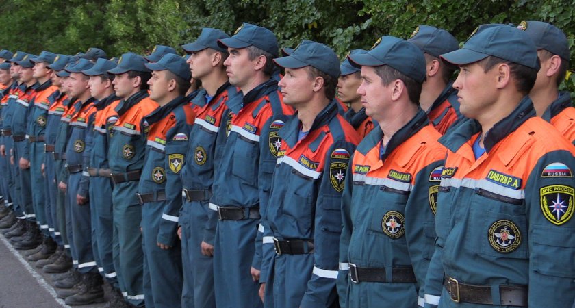 Огнеборцы Чувашии спасли леса Нижегородской области