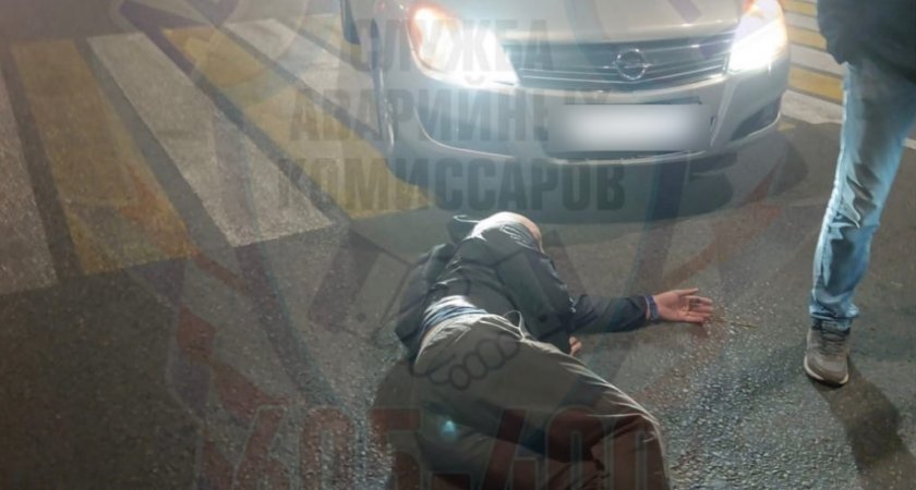 В Новочебоксарске легковушка сбила человека на пешеходном переходе