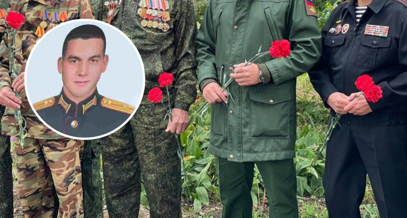 В Чувашии почтили память погибшего на Украине командира танкового взвода