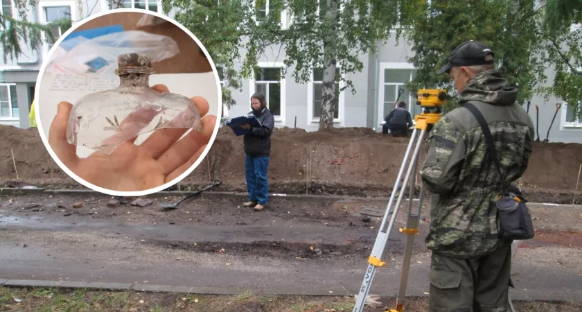 Фото к статье: В Чебоксарах раскопали древний кабак