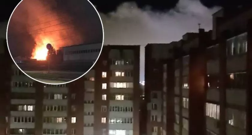 Фото к статье: Чебоксарцы заметили в городе дым и почувствовали запах гари