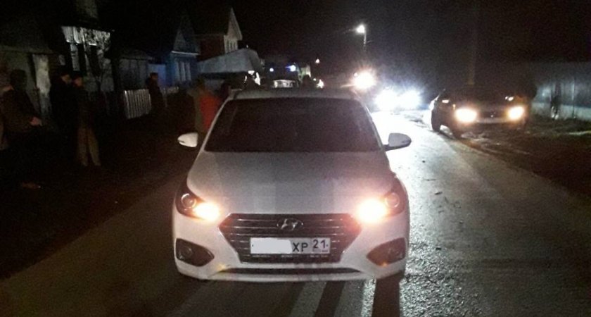 В Канашском районе Hyundai Solaris насмерть сбил мужчину