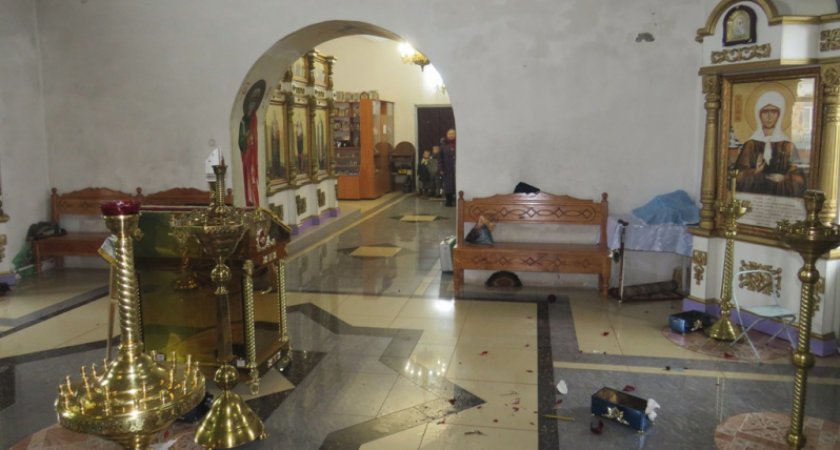 Из чувашской церкви пропали серебряные изделия и деньги от прихожан