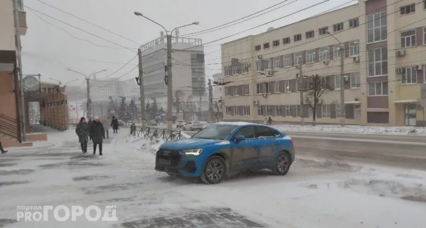 Фото к статье: МЧС выпустило предупреждение из-за метели в Чувашии
