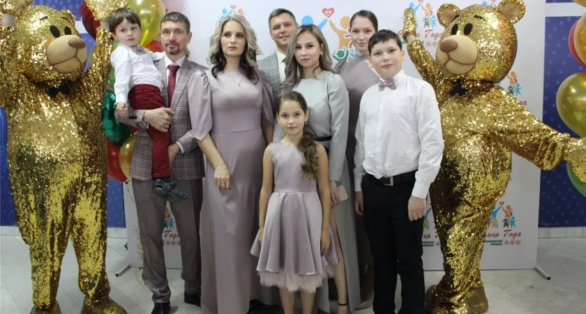 Фото к статье: Семья швеи и лозоплетельщика стала лучшей в Чувашии