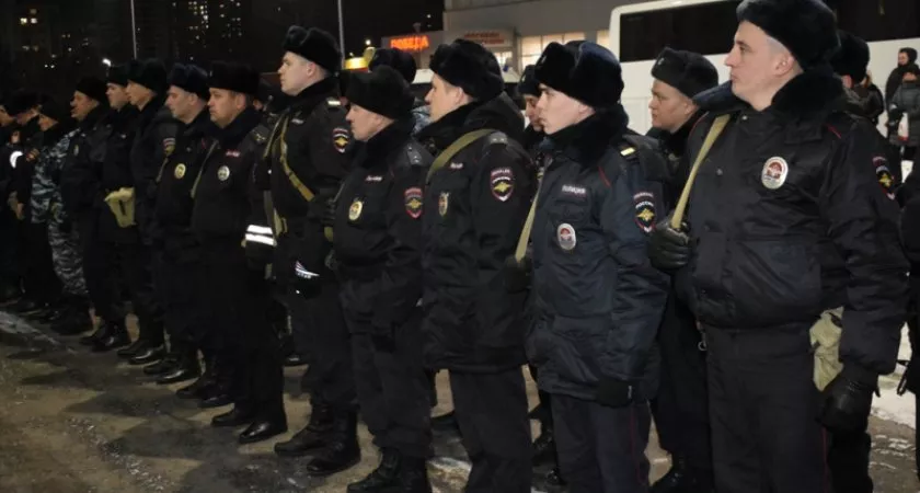 Фото к статье: Чувашские полицейские отправились служить на Кавказ