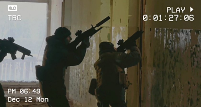 Мобилизованные из Чувашии в перерывах между стрельбой играют в лазертаг: "Все заряжены"