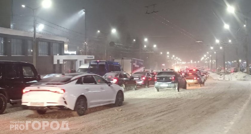 Грядущая пятница в Чувашии обещает метель и снежные заносы