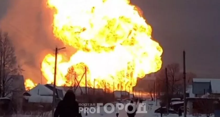 Фото к статье: В пожаре на газопроводе в Вурнарском районе пострадал человек
