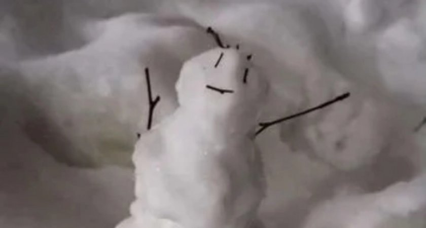 В Чебоксарах продают снеговика за полмиллиона рублей