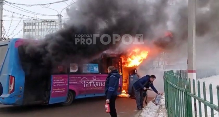Пассажирка автобуса рассказала о первых минутах пожара: "Водитель проявил хладнокровие"