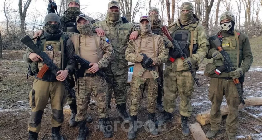 Фото к статье: Как мобилизованные из Чувашии отметили День защитника Отечества