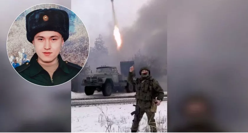Фото к статье: В Батыревском районе простились с 20-летним военным, погибшим в ходе спецоперации
