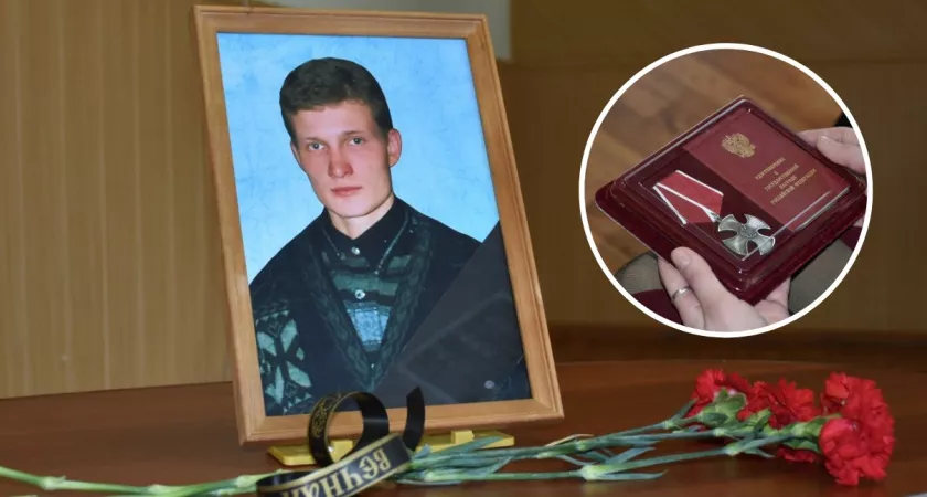 Фото к статье: В Алатыре дочери бойца "Атал" передали орден Мужества