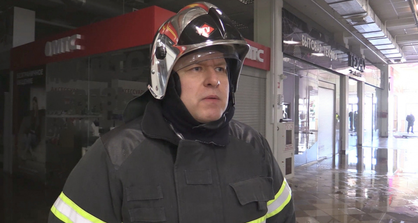 В Чебоксарах загорелся "Мега Молл": "Задымление наблюдалось на 2 и 1 этажах"