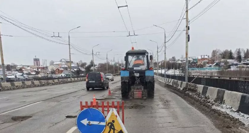 Фото к статье: Мост в Юго-Западном районе перекроют на полгода