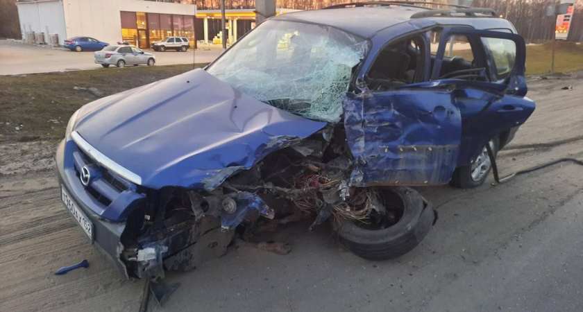 В смертельном ДТП в Чебоксарском районе погиб водитель Mazda