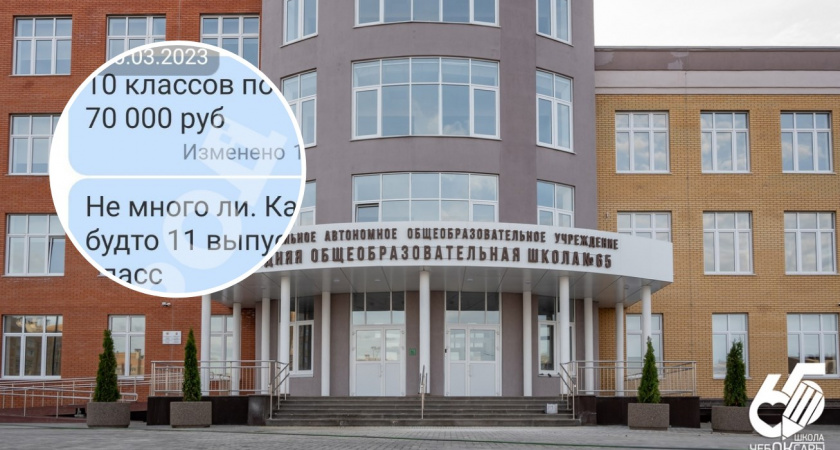 В Чебоксарах с родителей 4-классников собирают 70 000 рублей на выпускной