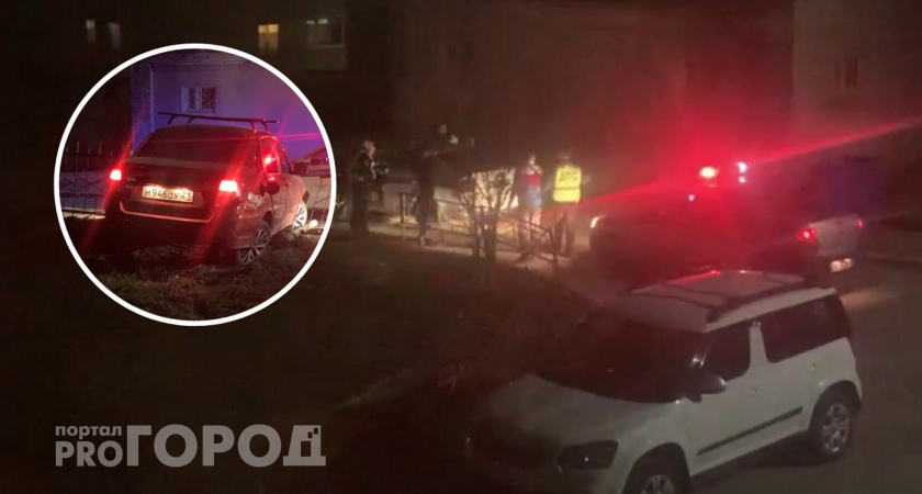 Чебоксарский подросток взял "Гранту" у друга и разбил ее в гонках с полицией