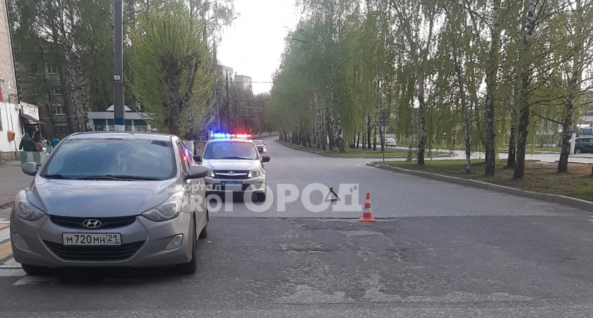 В Новочебоксарске иномарка сбила женщину на пешеходном переходе