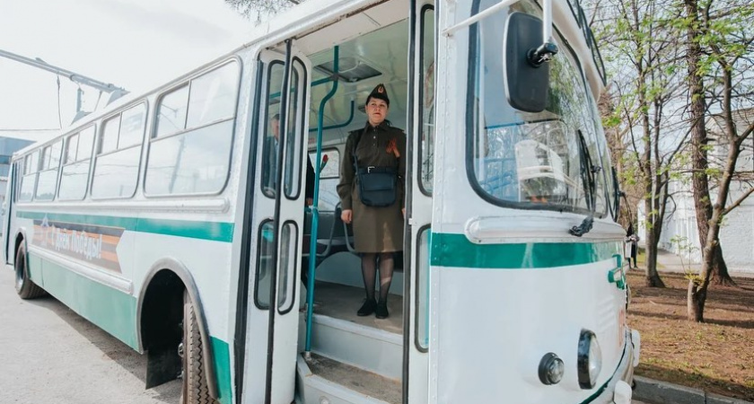 В День Победы на маршрут первого троллейбуса выйдет особый транспорт