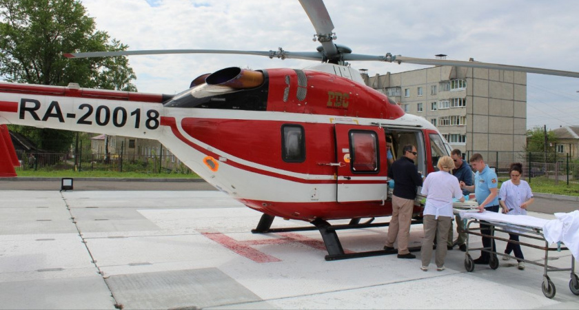 В Чувашии запланировали 75 полетов вертолета санавиации: первый вылет состоялся