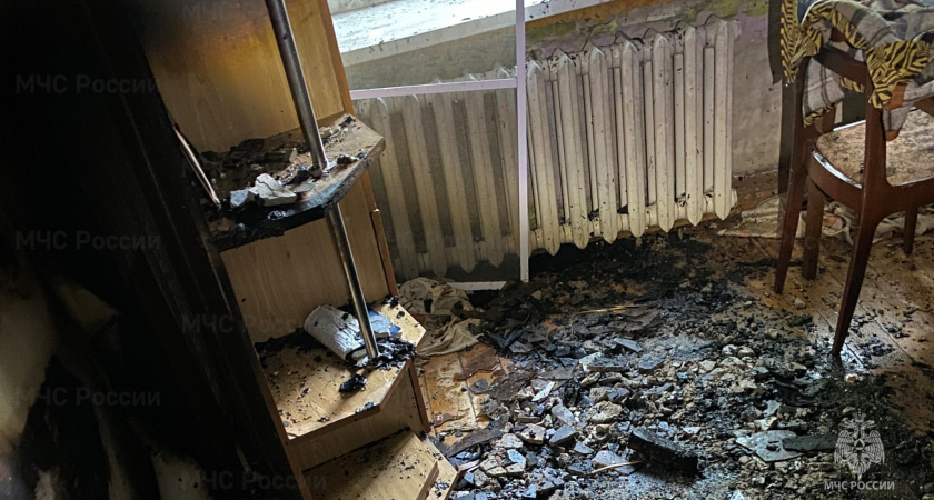 Мужчина погиб в загоревшейся квартире в Новочебоксарске