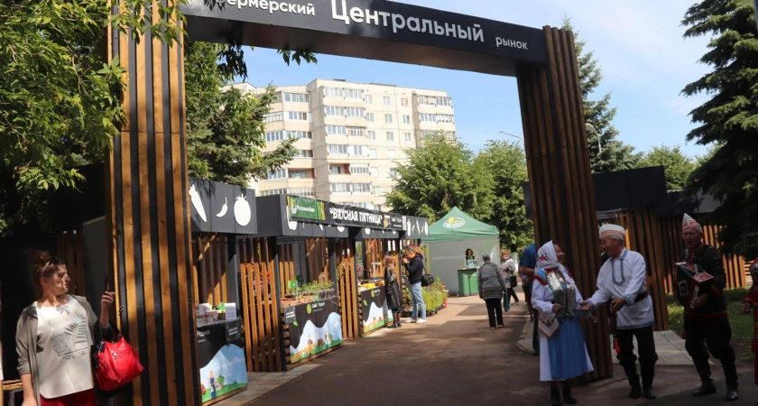 Фото к статье: В Новочебоксарске открылся тот самый мини-рынок, который лучше чебоксарского
