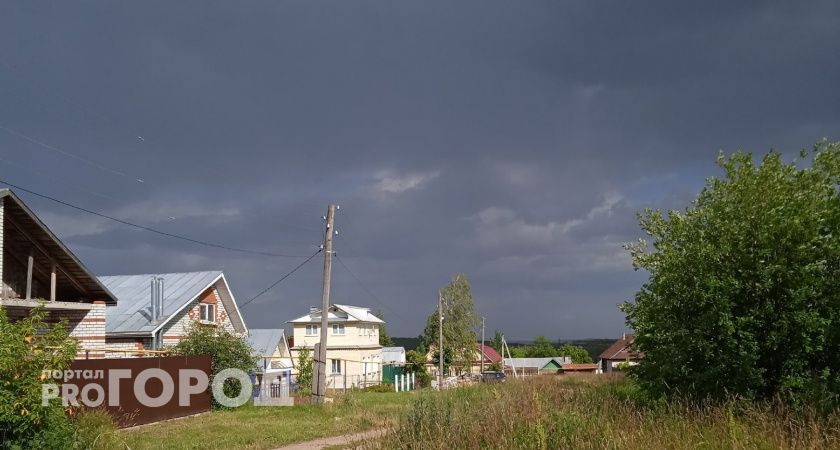Июнь попрощается с жителями Чувашии грозовым дождем