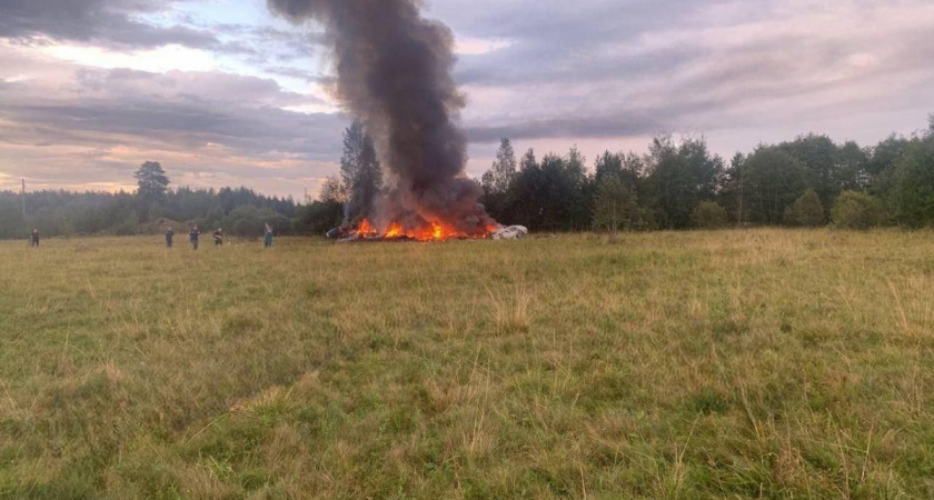 Федеральные СМИ сообщают о крушении самолета с Евгением Пригожиным