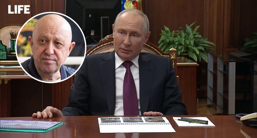 Фото к статье: Владимир Путин прокомментировал крушение самолета Евгения Пригожина