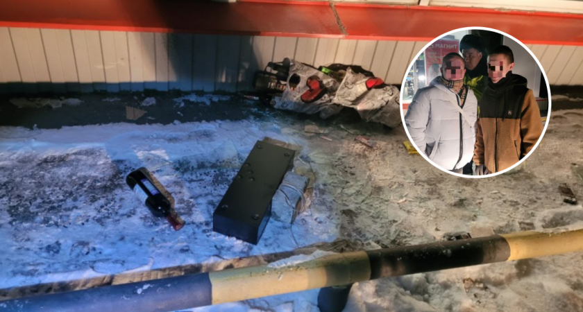 Студенты техникума в Чувашии разбили стекло магазина кирпичами, чтобы вынести алкоголь и продукты