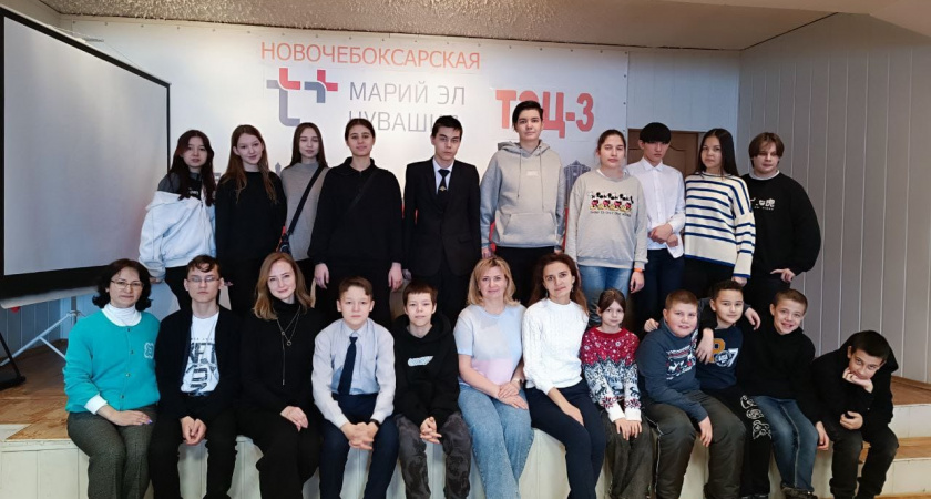 Учащиеся «Кванториума» посетили с экскурсией Новочебоксарскую ТЭЦ-3