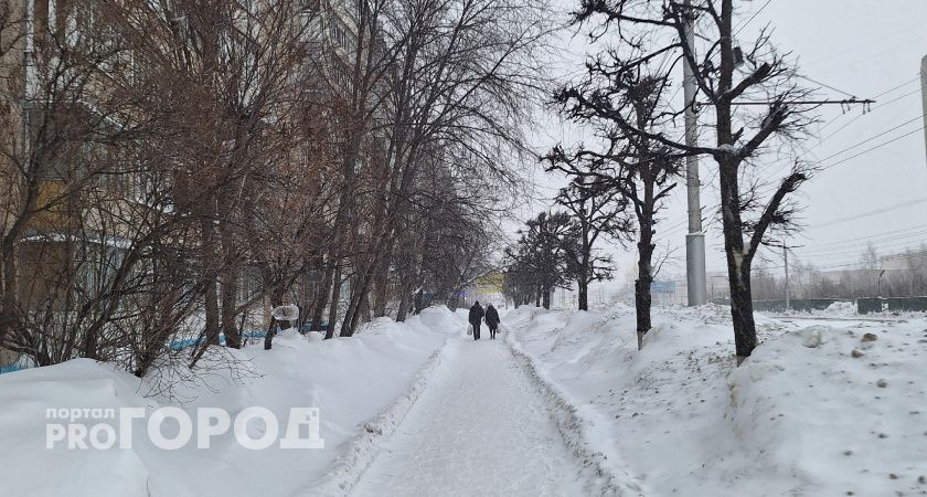 В понедельник ночью температура воздуха в Чувашии опустится до -20 градусов 