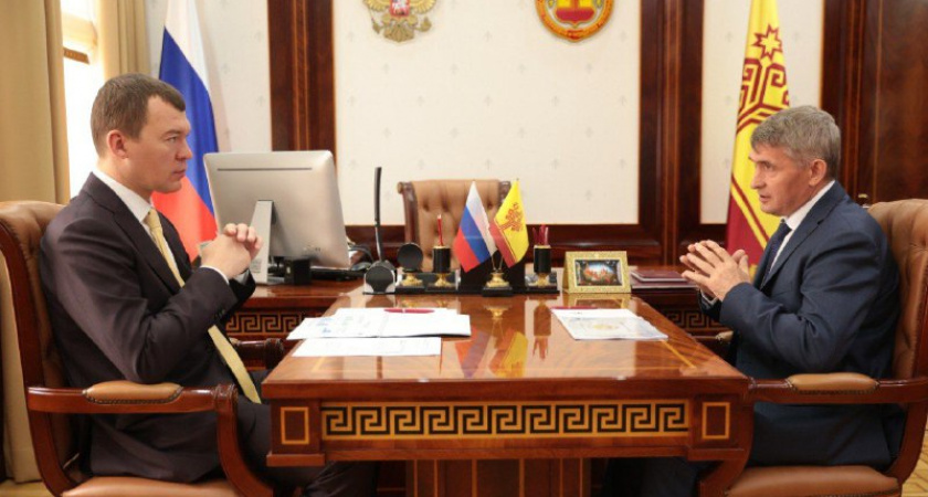 Николаев похвастался достижениями Чувашии перед министром спорта России