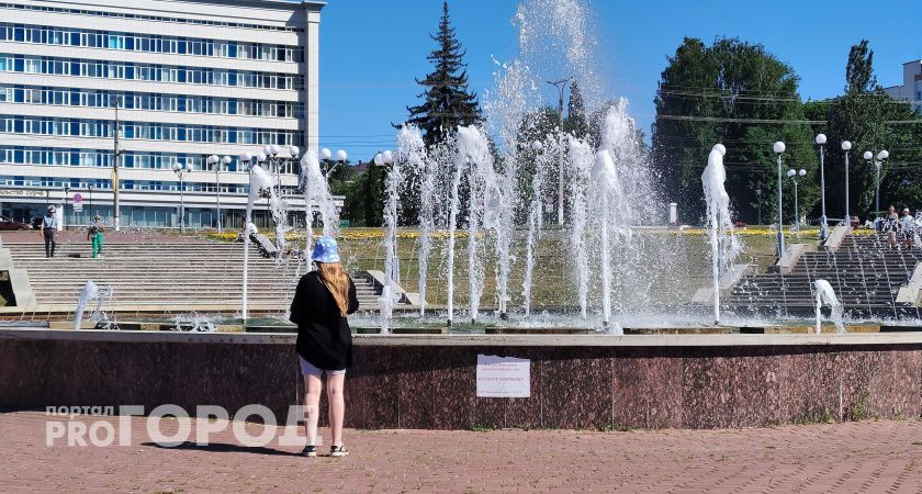 Нынешняя волна жары в Чувашии достигнет своего пика на этой неделе