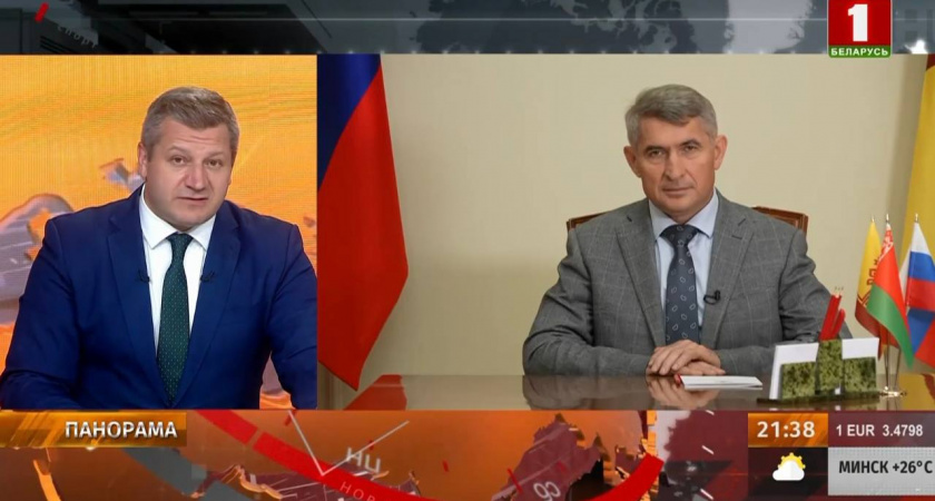 Николаев уехал в Беларусь и засветился на местном телевидении