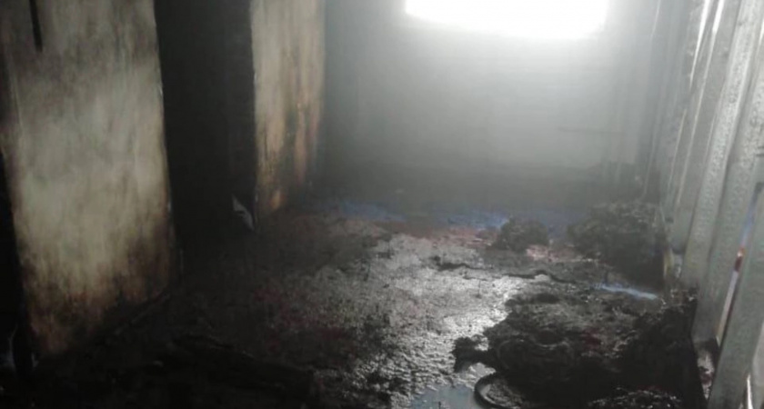 Появились подробности пожара в строящейся школе в Новочебоксарске