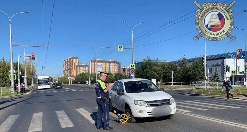 Появились подробности наезда на пешехода в Чебоксарах: пострадала 10-летняя девочка