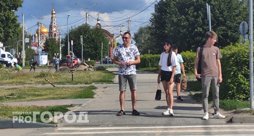 В понедельник жители Чувашии продолжат наслаждаться летней температурой до +28