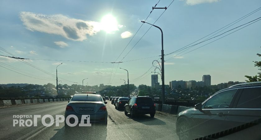 Гагаринский мост в Чебоксарах закроют для машин уже в эту ночь