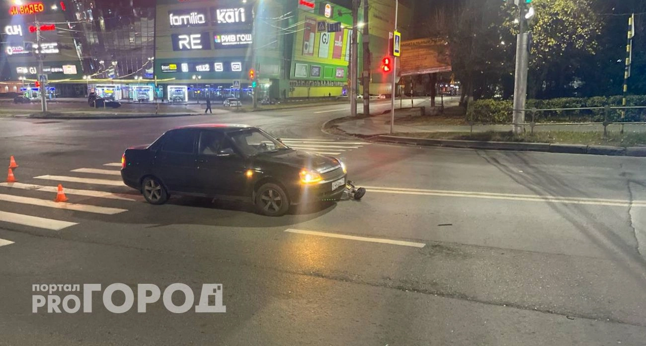 Фото к статье: В Чебоксарах в районе "Мадагаскара" сбили самокатчика